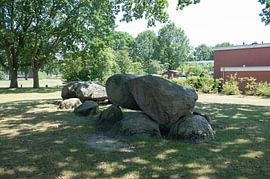 Hunebed D46 in woonwijk Angelslo. van Richard Wareham