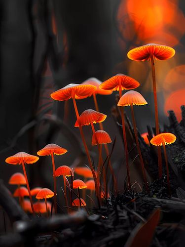 Champignons à l'orange