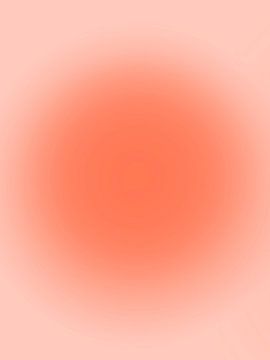 Warm Coral Colour Gradient – Minimalist abstract wall decoration