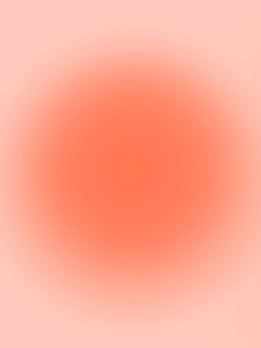 Warm Koraal Kleurverloop – Minimalistische abstracte wanddecoratie van Femke Bender