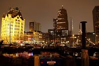 Oude Haven van Rotterdam by night