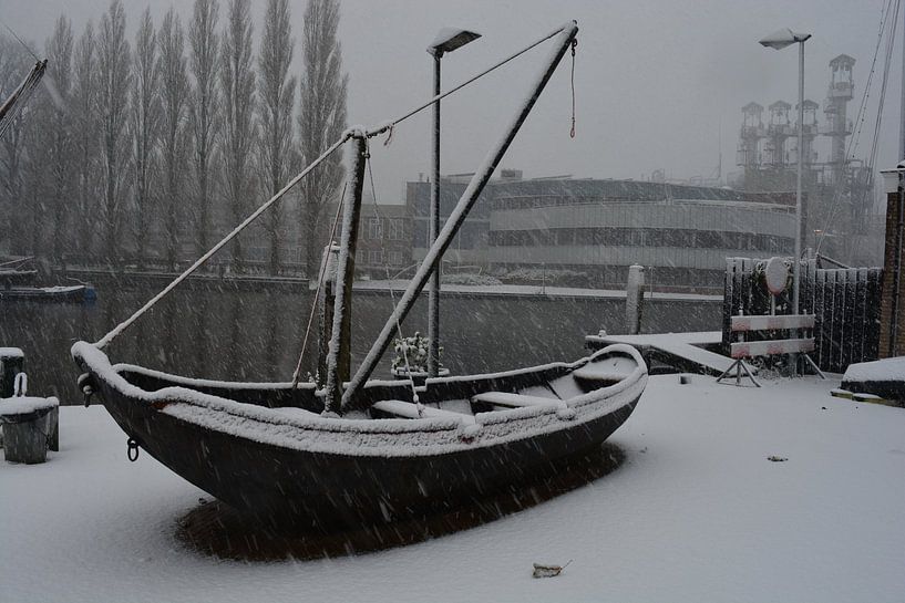 Op het droge (Gouda) van Ilse Fokker
