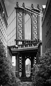 Le pont de Manhattan à New York sur Kurt Krause
