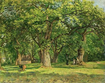 Camille Pissarro,La Foret, Forêt