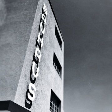 Bauhaus Typografie Op Pand Dessau