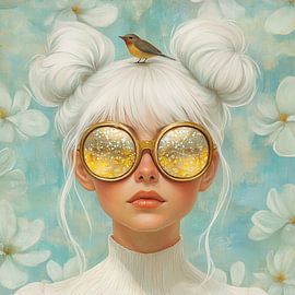 Snow white IV van Mirjam Duizendstra