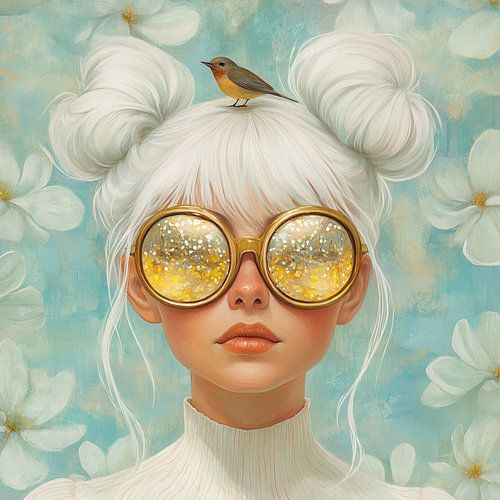 Snow white IV by Mirjam Duizendstra