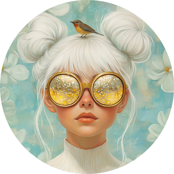 Snow white IV van Mirjam Duizendstra