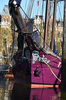 Driemasters in Veerhaven Rotterdam