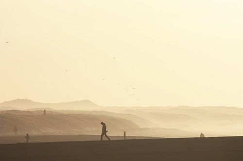 Sonnenuntergang an den Dünen