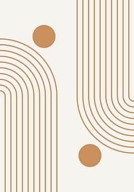 Retro 1920er vintage geometrische Form im Bauhaus-Stil 8 von Dina Dankers