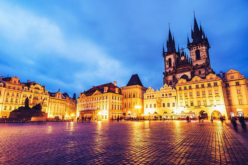 Prag - Altstädter Ring / Teynkirche par Alexander Voss
