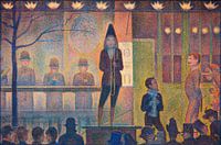 Circus show (ca. 1887–1888) door Georges Seurat.