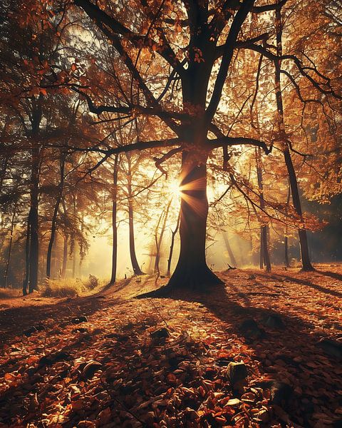 Herbstlandschaft von fernlichtsicht