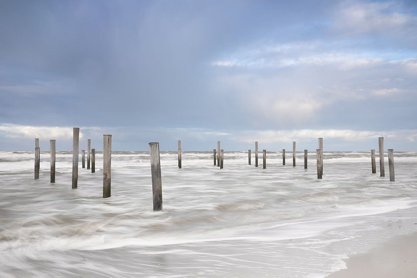 Petten Village en bord de mer par Ingrid Van Damme fotografie