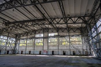 Abandoned hangar