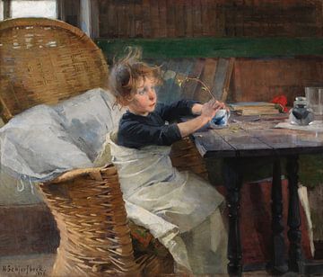 De herstellende, 1888, Helene Schjerfbeck