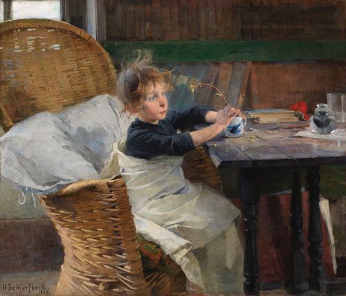 De herstellende, 1888, Helene Schjerfbeck