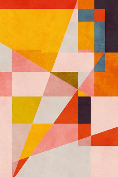 Geometry, 50s, abstract by Ana Rut Bre
