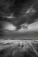 Storm on the beach