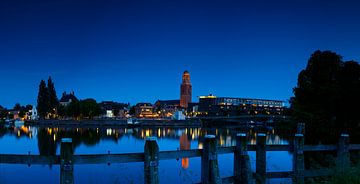 View on Zwolle at night by Sjoerd van der Wal Photography