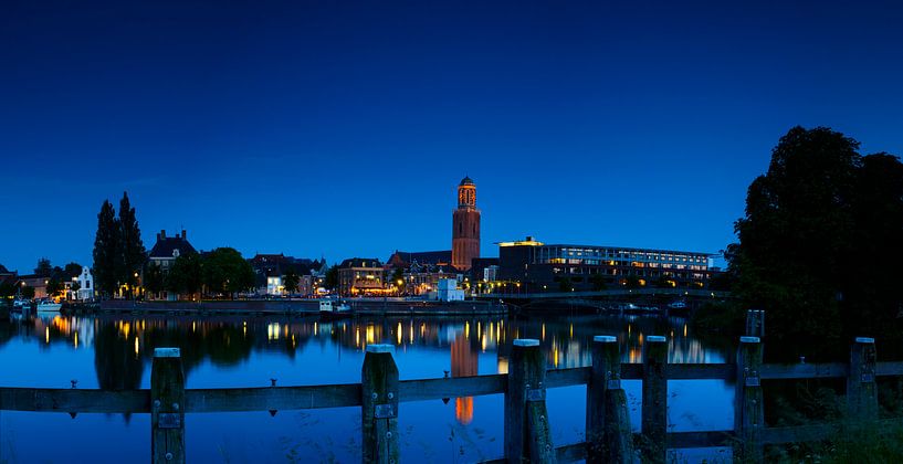 Zwolle in de avond van Sjoerd van der Wal Fotografie