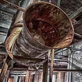 Urbex industrieel, Maassilo in rotterdam von Bernadet Gribnau