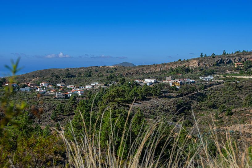 Der Blick auf die Kleinstadt „Las Vegas“ auf der Kanareninsel Teneriffa von David Esser