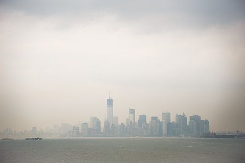 New York Skyline van Cesar Koot