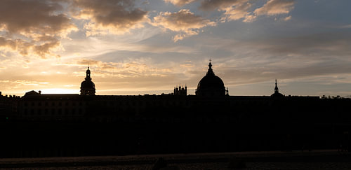 Sonnenuntergang in Lyon