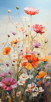 Blumenmosaik von Art Lovers