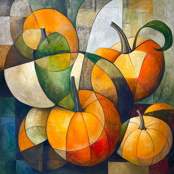 Citrouilles abstraites par Jutta Maria Pusl