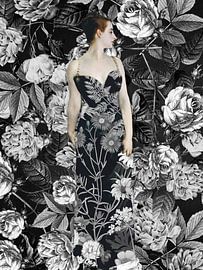 a Floral Madame X by Marja van den Hurk