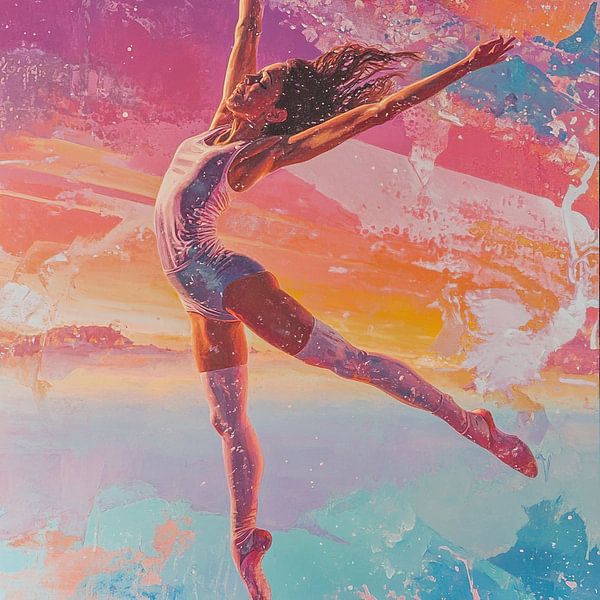 Springen von OMG Art