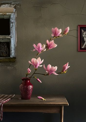 Magnolias Silence sur Cindy Dominika