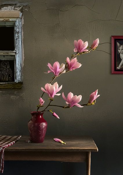 Magnolien Stille von Cindy Dominika