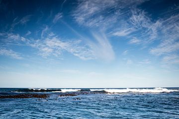Oceaan bij Zuid-Afrika van Marcel Alsemgeest