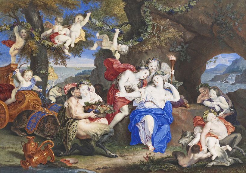 Bacchus und Ariadne auf Naxos1700s von Atelier Liesjes