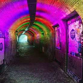 De Ganzenmarkt tunnel in Utrecht van Evert Jan Luchies