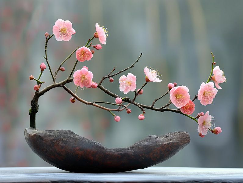 Ikebana - japanisches Blumendesign von Egon Zitter