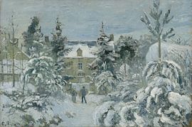Het huis van Piette-'in Montfoucault, Camille Pissarro