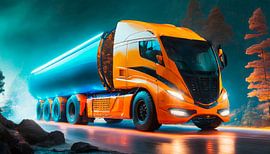 Vrachtwagens met elektrische motoren in de toekomst