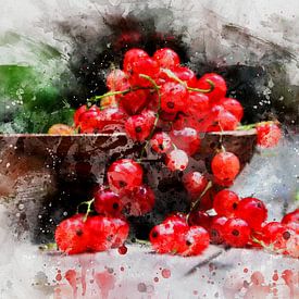 Rote Beeren von Claudia Evans