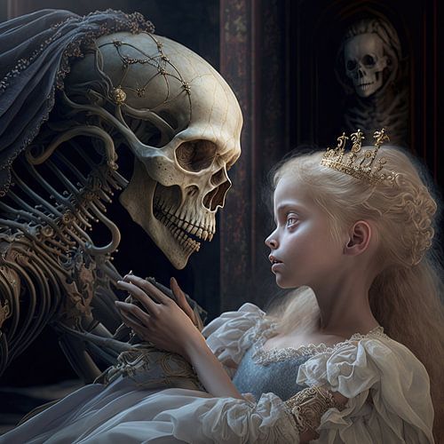 Death and his little princess