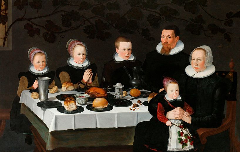 Prosperous Calvinist Family, anonymous by Masterful Masters