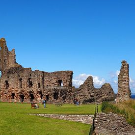 Tantallon Castle vom Burghof aus gesehen von Annie Lausberg-Pater