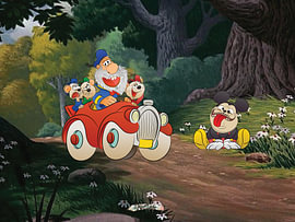 .Ger&Gummi-Cartoon-Auto von Fun Art Zjwame