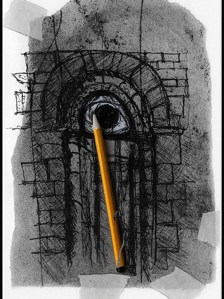 The Eyes And The Pencil, No.001 par GAK CREATIONS