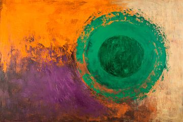 Colourful geometry - abstract and modern by Poster Art Shop