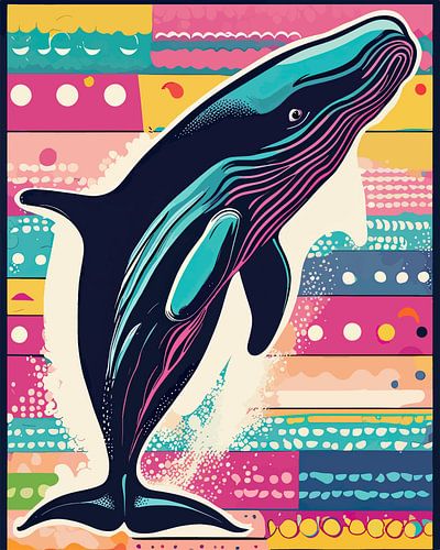 Walwunder: Pottwal-Pop-Art im Mittelmeer